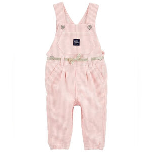 NWOT Oshkosh pink stripe baby girl jumpsuit 9month